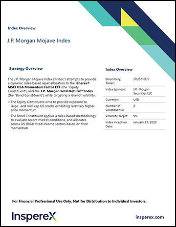    JP Morgan Mojave Index